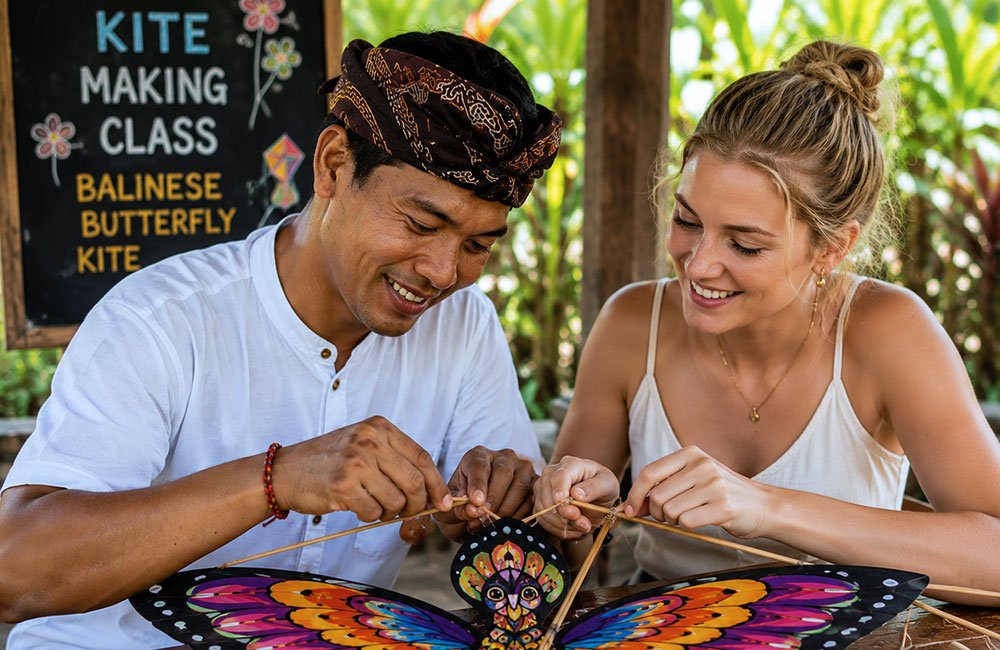 Balinese Kite Making Class