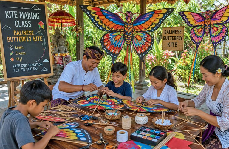Balinese Kite Making Class